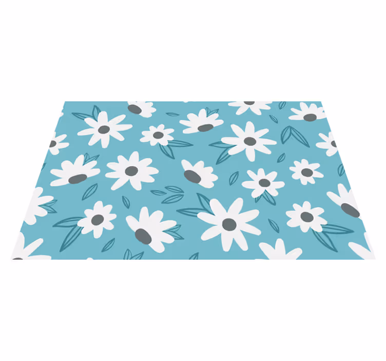 Individual mesa original funda de mesa floral - TenVinilo
