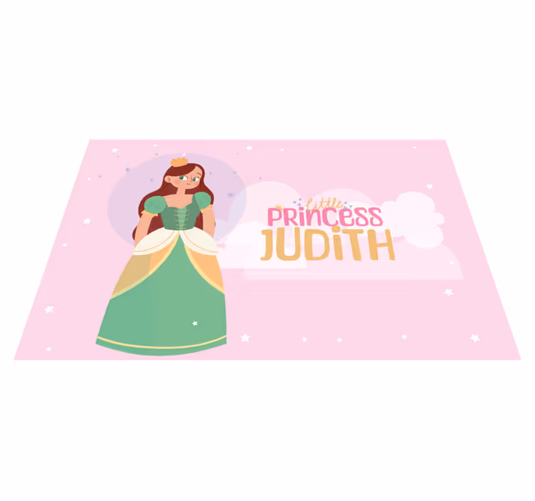 Mantel individual personalizable pequeña princesaUna pequeña prin - TenVinilo