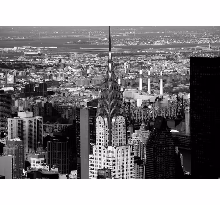 Fotomural de ciudad Empire State NY - TenVinilo