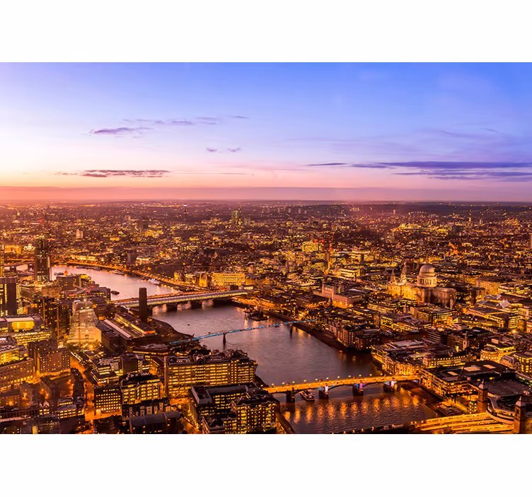 Fotomural vistas Londres para decorar - TenVinilo