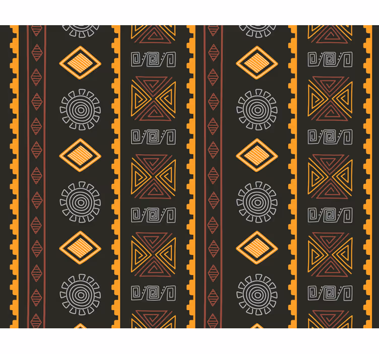Mural africano tribal sudafricano - TenVinilo