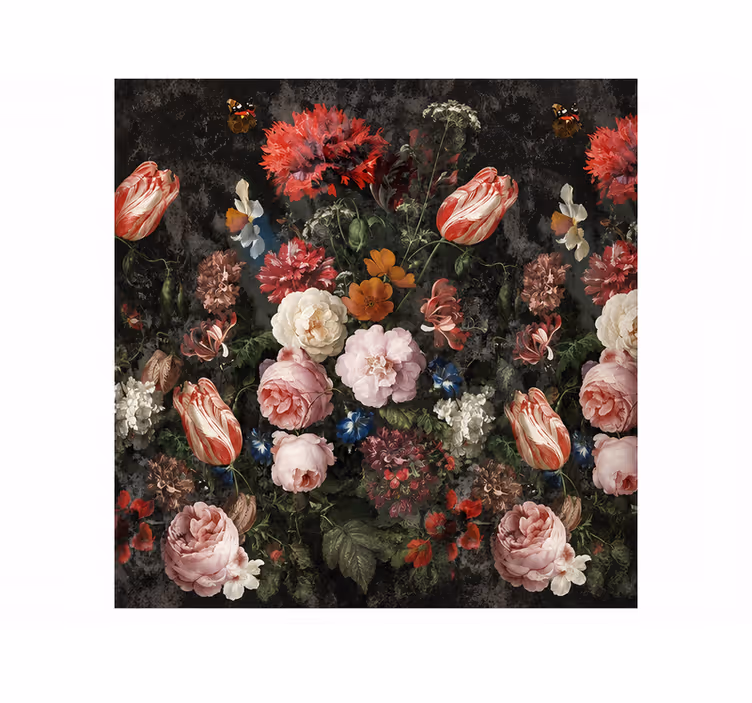 Mural de naturaleza flores - TenVinilo