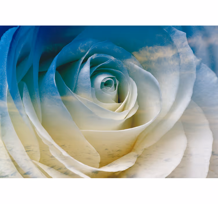 Mural de flores elegancia de flores rosadas - TenVinilo