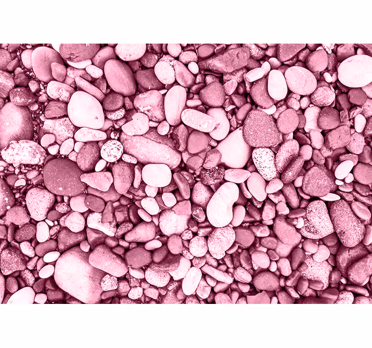 Fotomural piedra Piedras rosas - TenVinilo