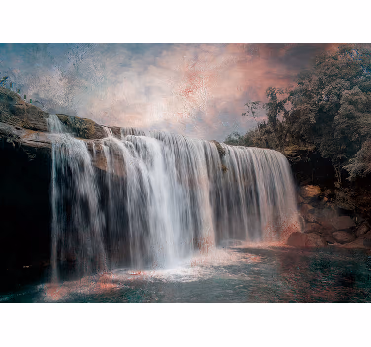 Fotomural naturaleza Agua roja en colombia - TenVinilo