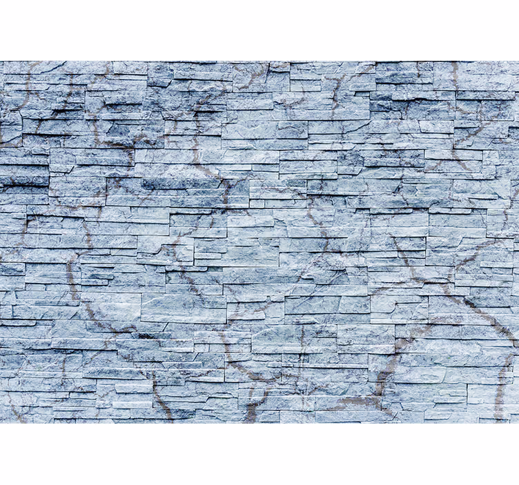 Mural efecto piedra superficie de pizarra texturizada - TenVinilo