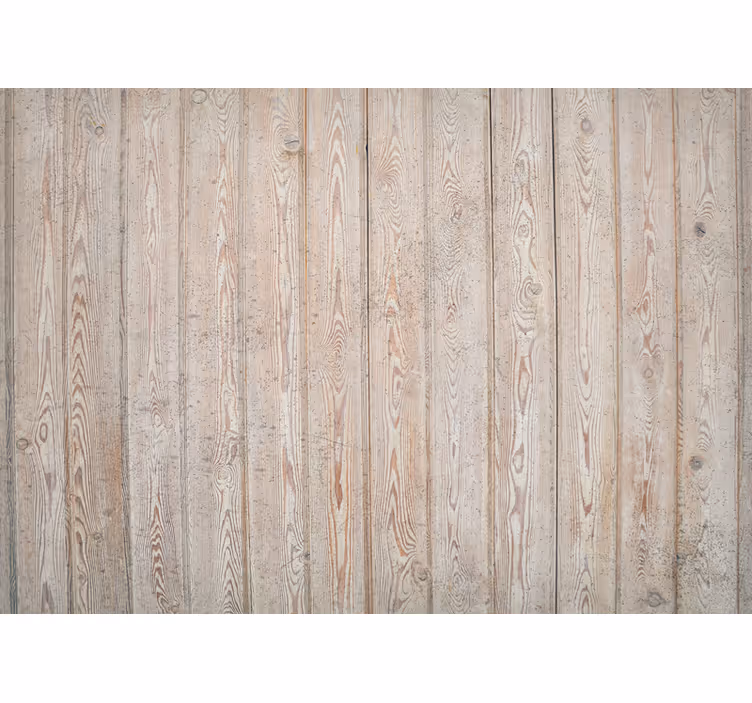 Mural efecto madera paneles de madera clara - TenVinilo