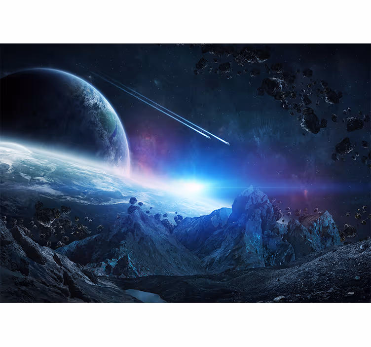 Fotomural espacio Concepto de ciencia ficción del universo - TenVinilo