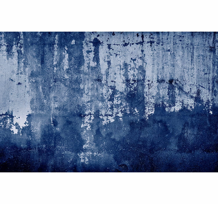 Mural de textura superficie azul texturada - TenVinilo