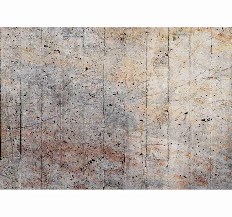 Mural efecto piedra diseño textura de concreto - TenVinilo
