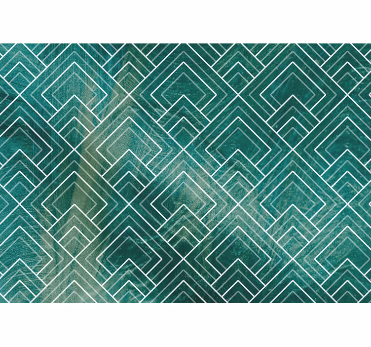 Fotomural abstracto Patrón diagonal grande "art deco" - TenVinilo