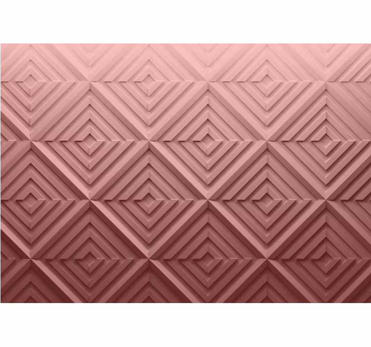 Mural de textura patrón geométrico en capas - TenVinilo