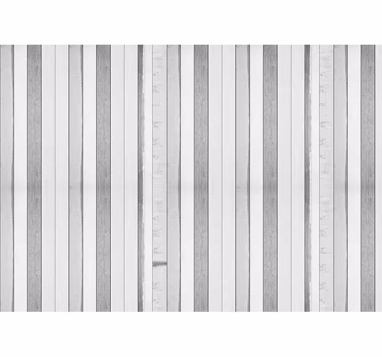 Fotomural madera blancos listones envejecidos - TenVinilo