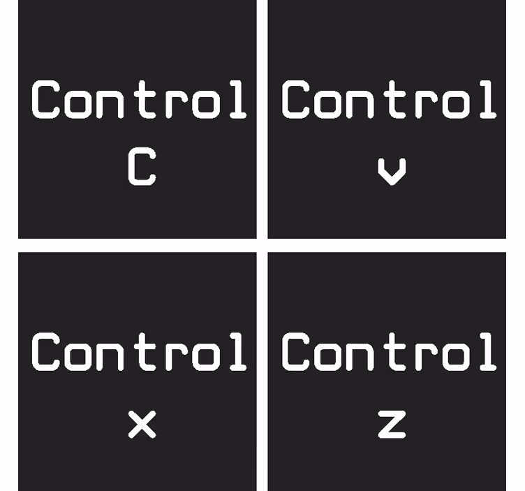 Posavasos frikis Control c + control v - TenVinilo