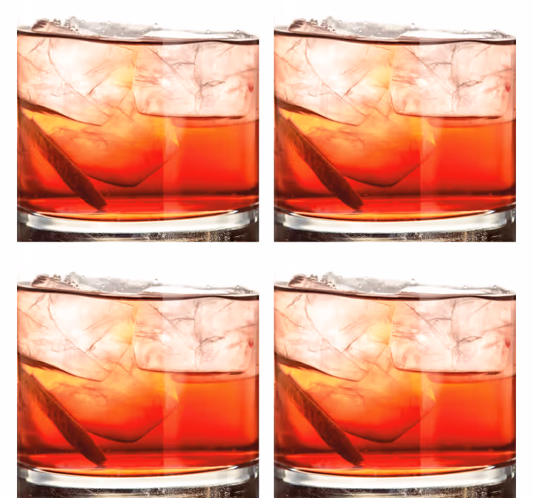 Posavasos cerveza whiskey en las rocas display - TenVinilo