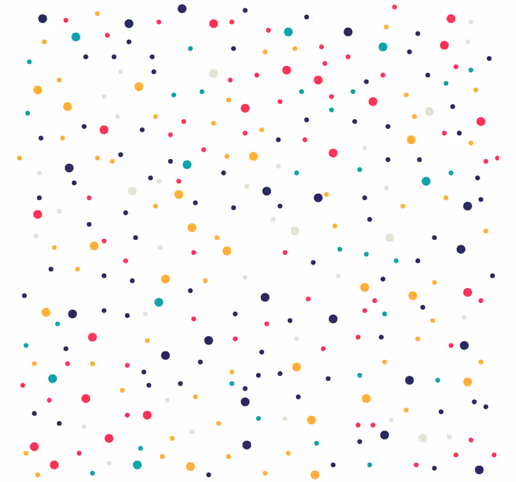 Posavasos textura Beas de colores - TenVinilo