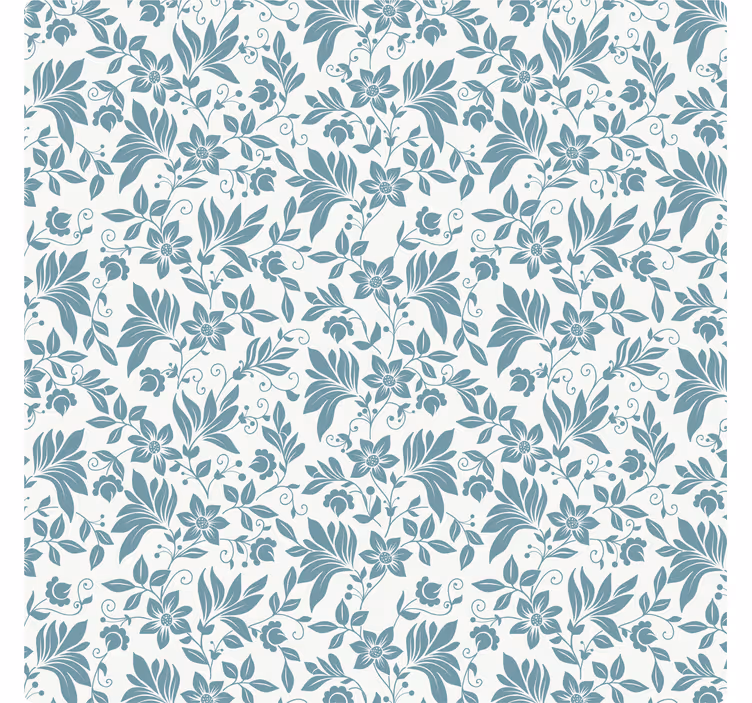 Posavasos superficie texturizada floral - TenVinilo