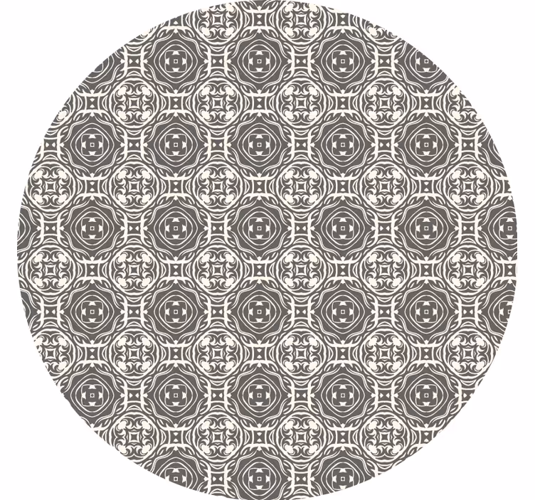 Posavasos con superficie circular estampada - TenVinilo