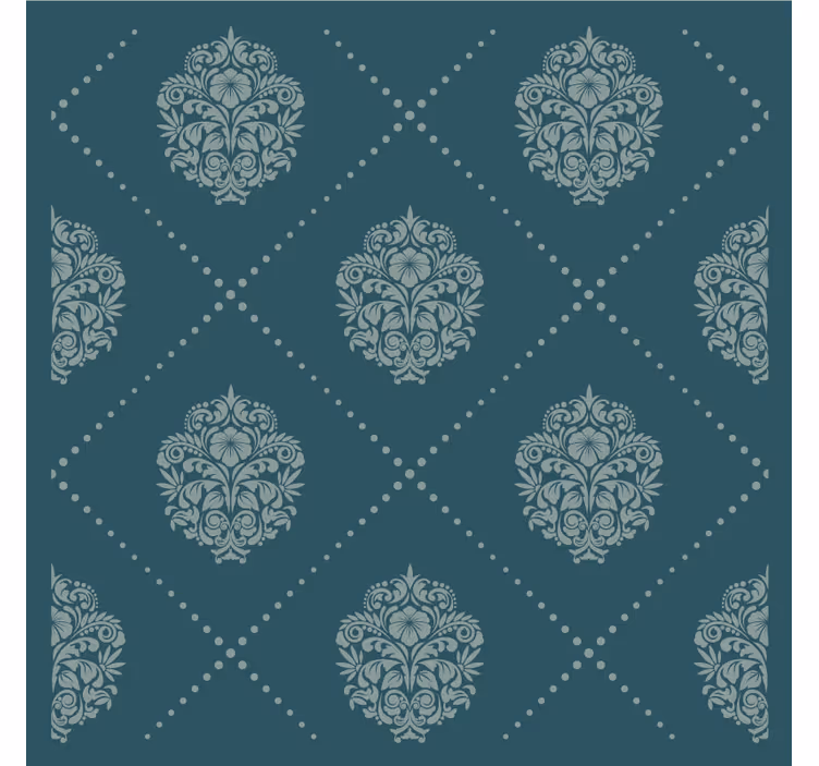 Posavasos motivo floral elegante - TenVinilo