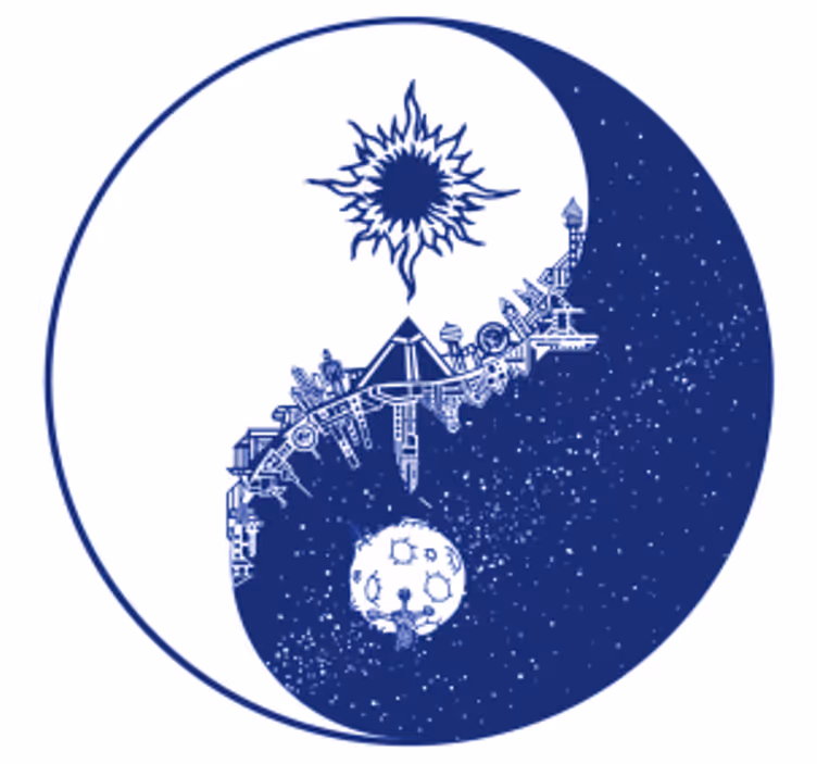 Posavasos cerveza escena cósmica celestial - TenVinilo