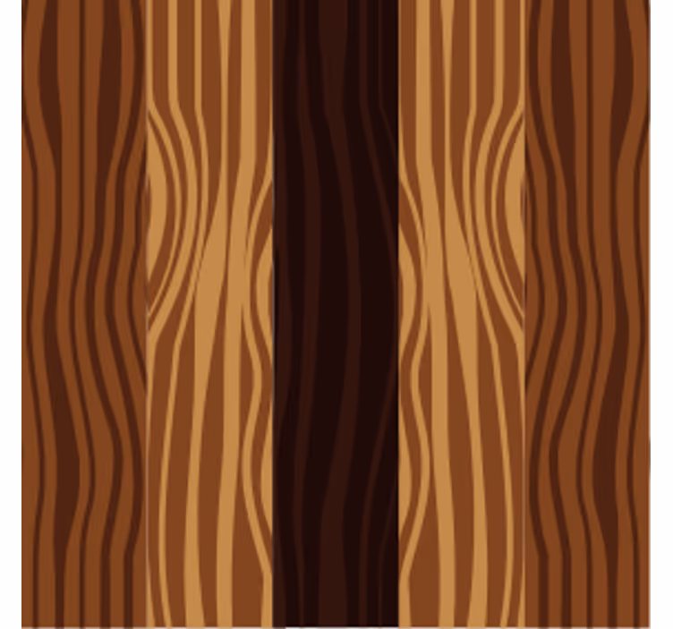 Posavasos madera natural con vetado de madera - TenVinilo