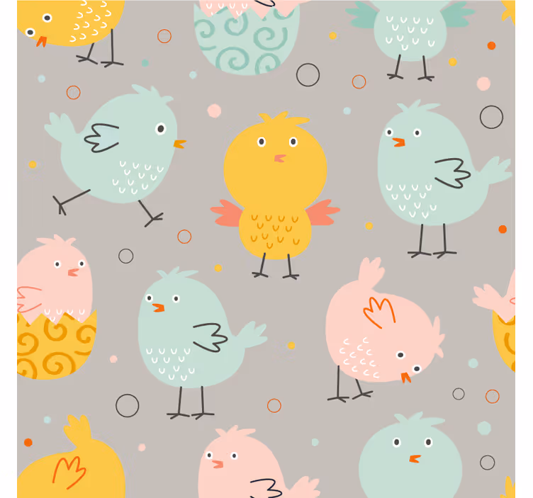 Posavasos frikis pájaros coloridos y fantásticos - TenVinilo