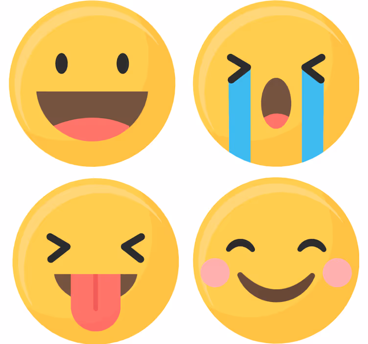 Posavasos frikis Emojis de redes sociales - TenVinilo