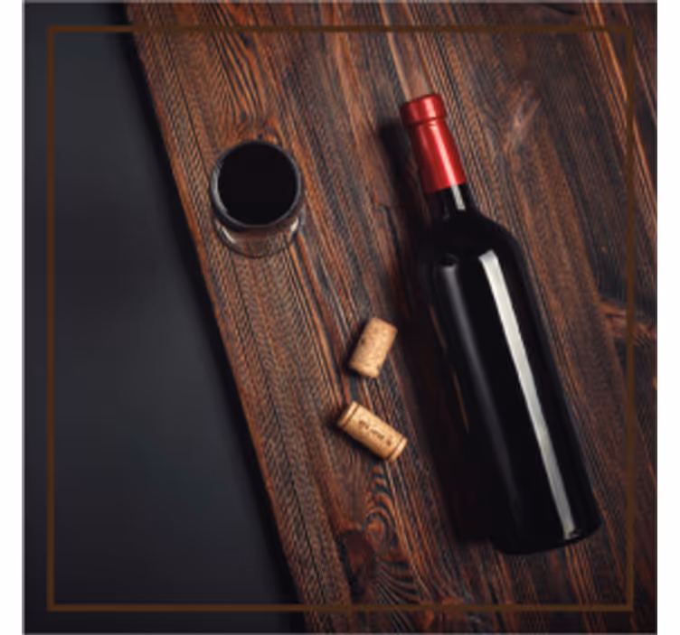 Posavasos cerveza tapones de botellas de vino - TenVinilo