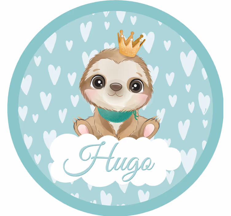 Posavasos frikis personaje de perezoso tierno - TenVinilo