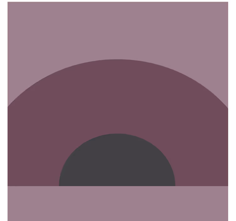 Posavasos diseño curvado en capas - TenVinilo