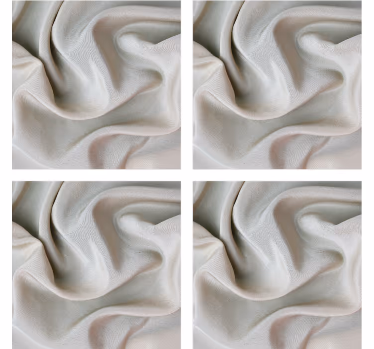 Posavasos textura suave de tela elegante - TenVinilo