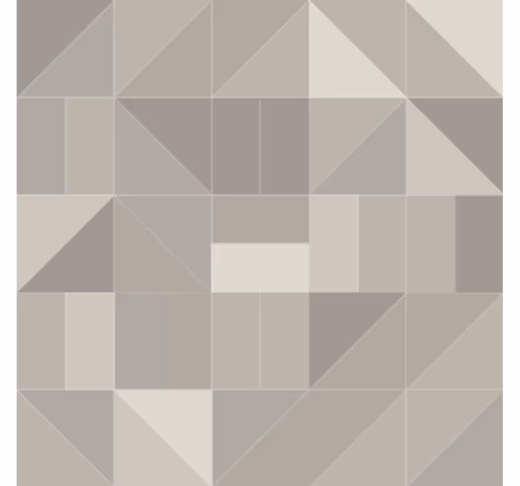 Posavasos motivo triangular geométrico - TenVinilo