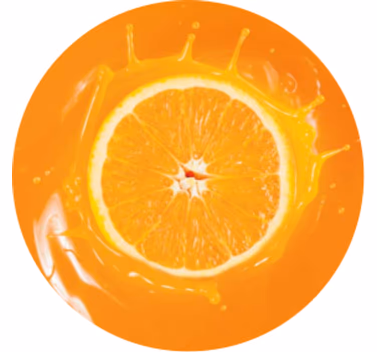 Posavasos zumo de naranja - TenVinilo