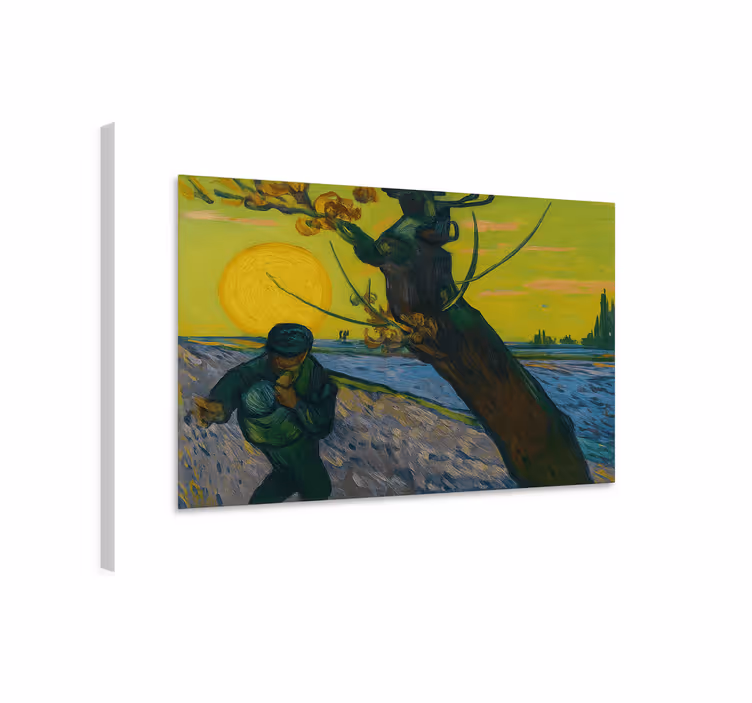 Cuadro artístico el sembrador van gogh - TenVinilo