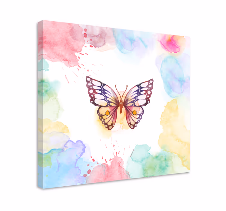 Cuadro mariposas Multicolor artístico - TenVinilo