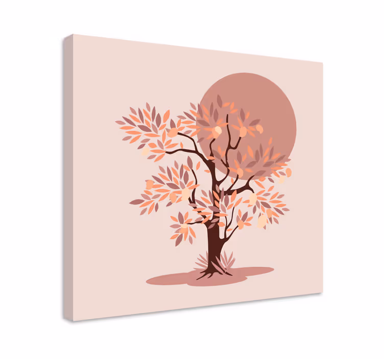 Cuadro árboles árbol de mango con hojas - TenVinilo