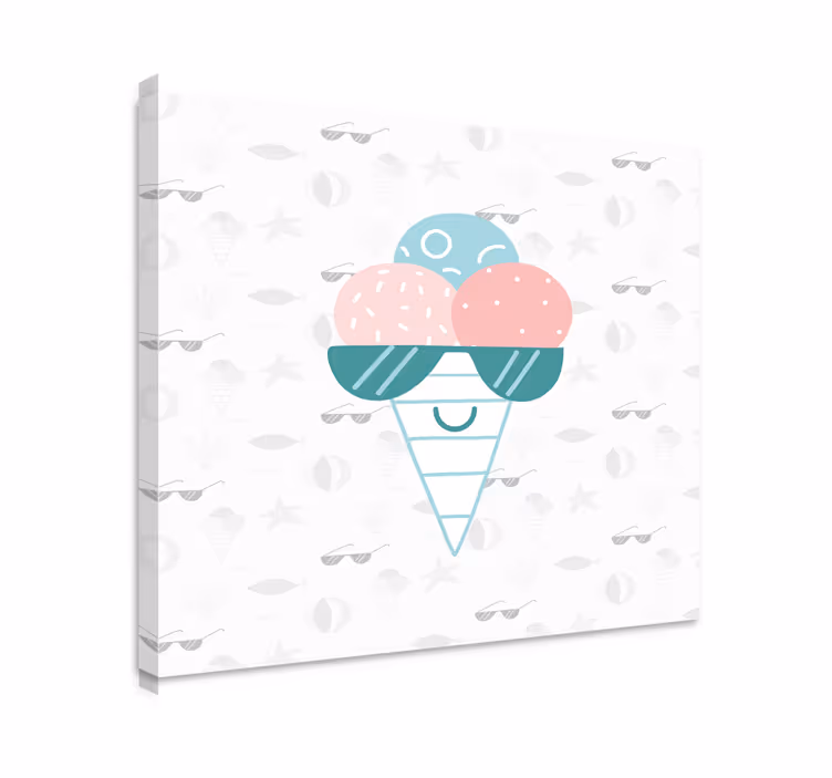 Cuadro deporte delicia de helado - TenVinilo