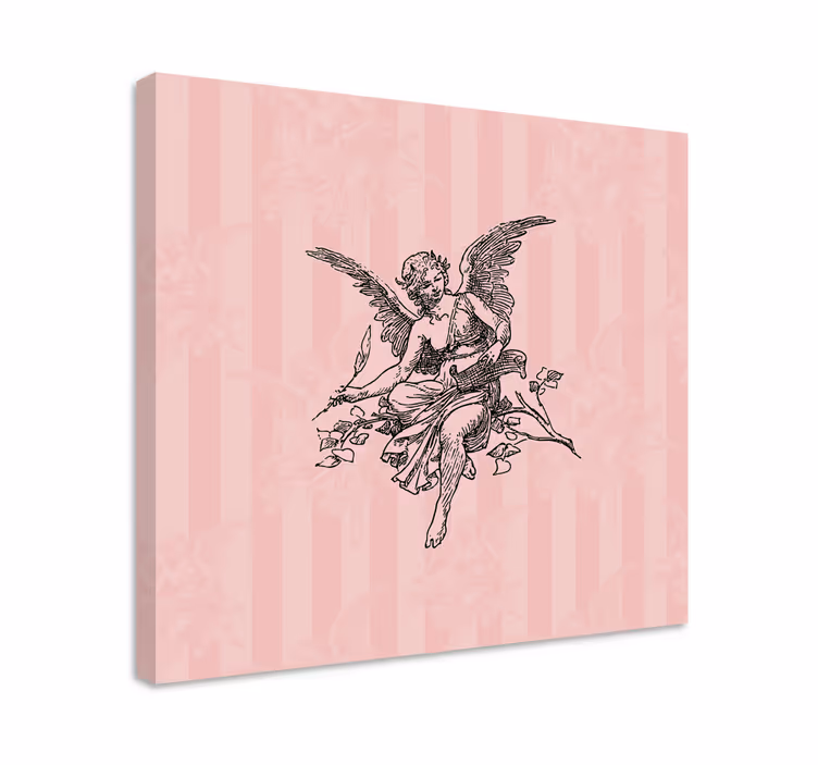 Cuadro artístico figura angelical gracia - TenVinilo