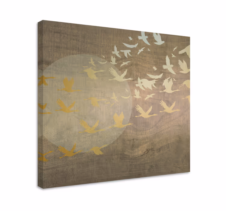 Cuadro aves grupo de aves - TenVinilo