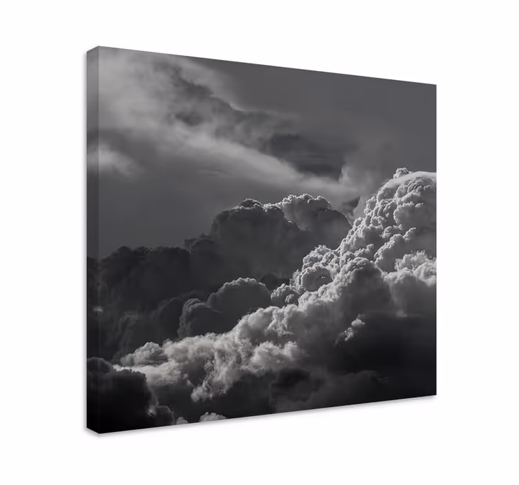 Cuadro paisajes formaciones de nubes dramáticas - TenVinilo