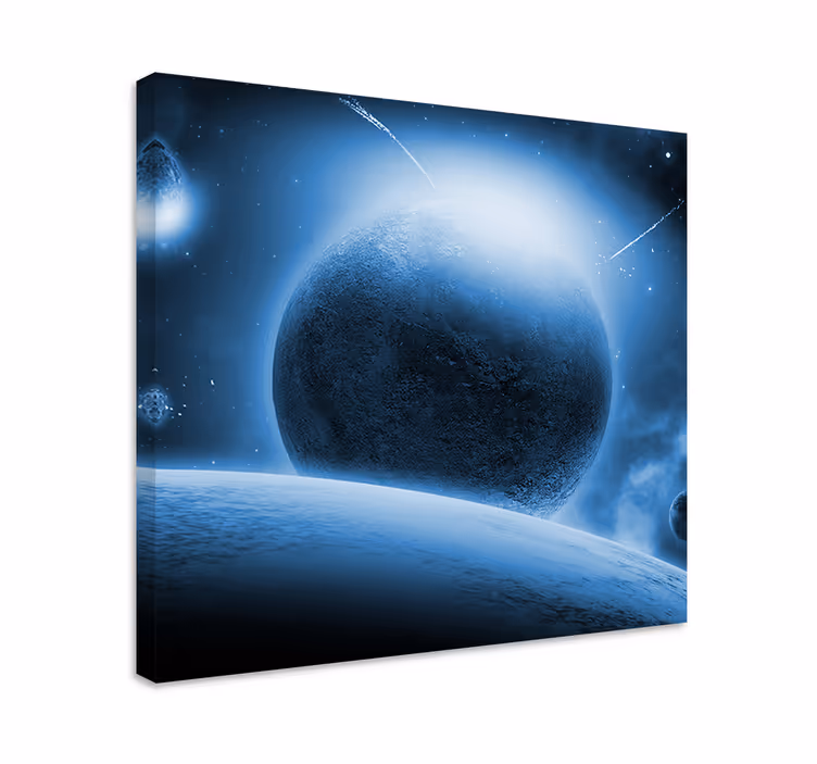 Cuadro paisajes planetario cósmico - TenVinilo