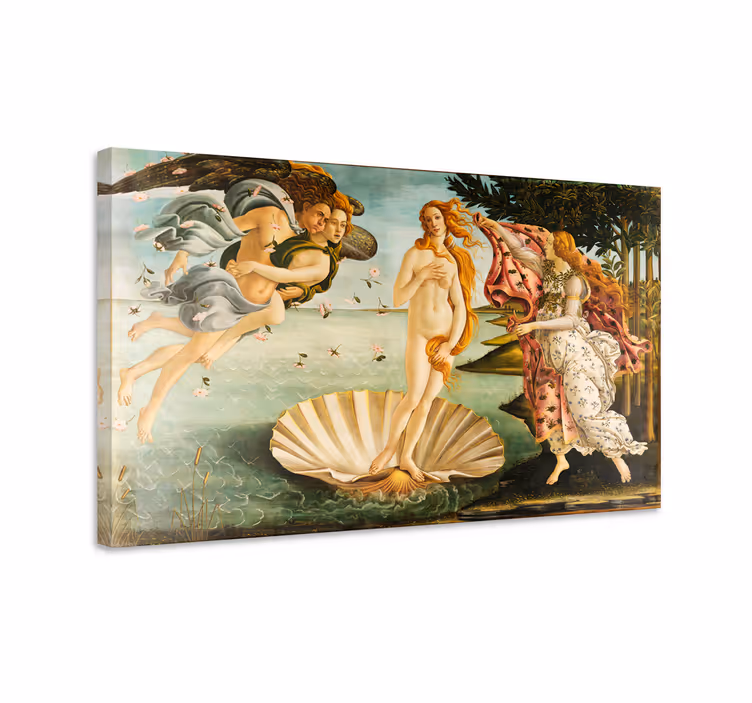 Cuadro artístico la nacimiento de VenusVenus, la diosa del amor,  - TenVinilo