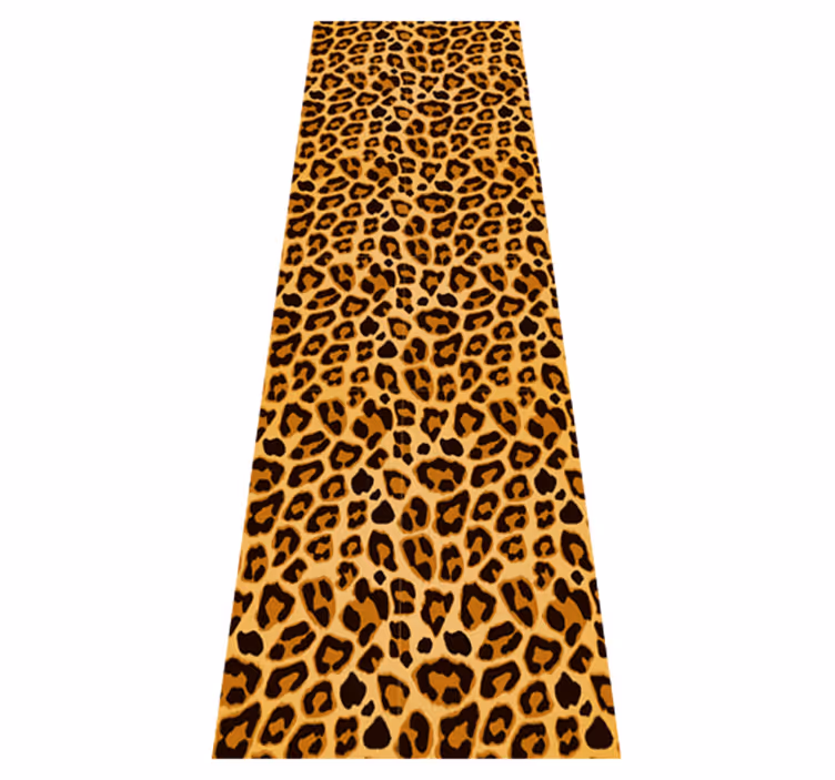 Aflombra vinílica animales estampado leopardo - TenVinilo