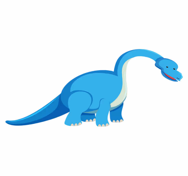 Aflombra vinílica animales figura de dinosaurio lindo - TenVinilo