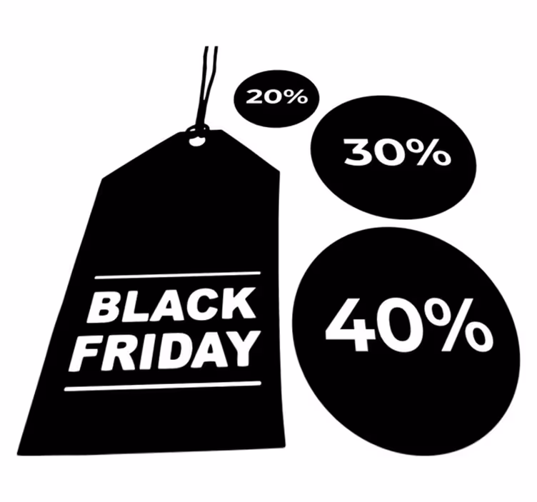 Alfombra vinílica black friday set personalizable 3 - TenVinilo