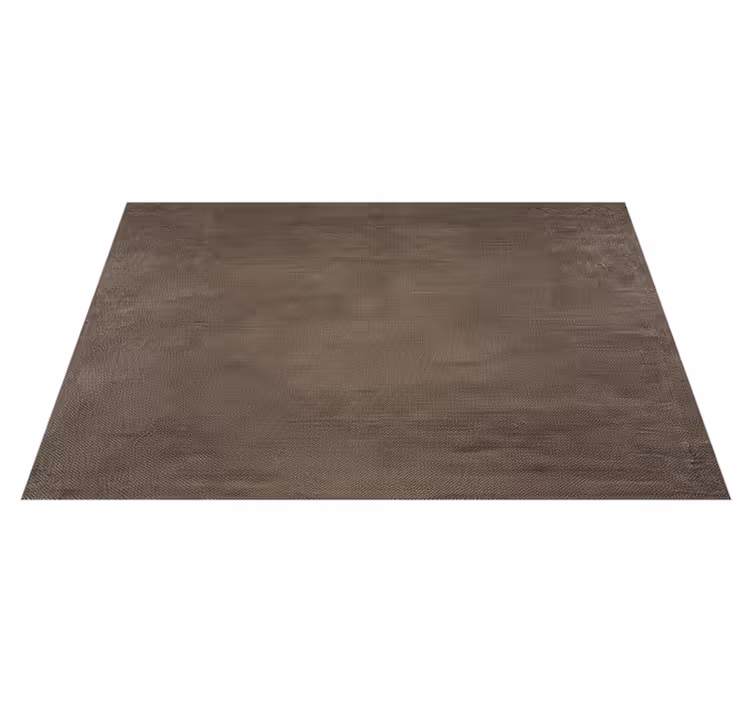 Alfombra vinílica marrón textura tejida oscura - TenVinilo