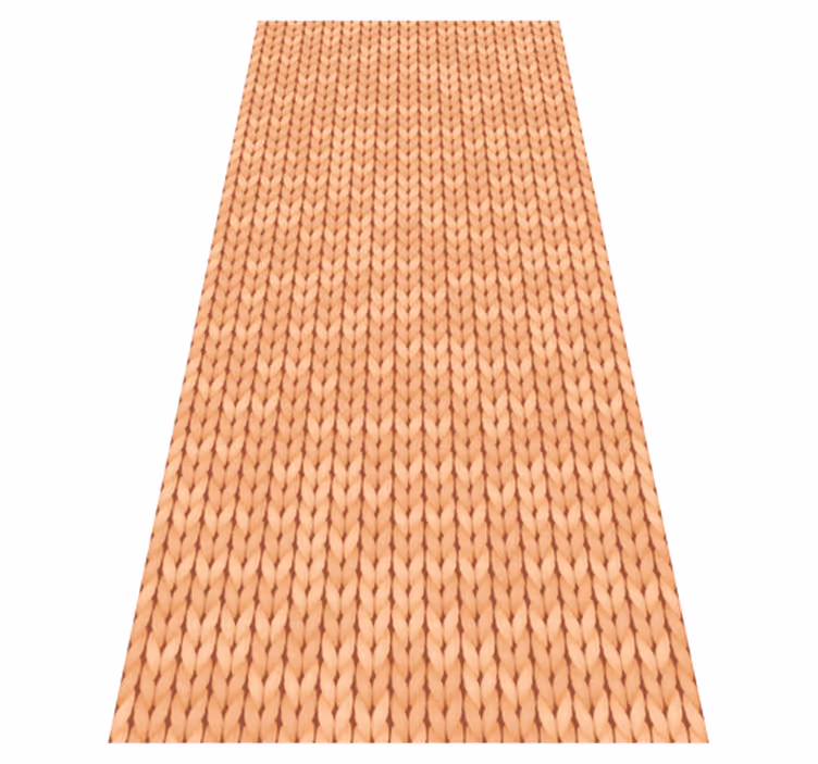 Alfombra vinílica cocina beige textil - TenVinilo