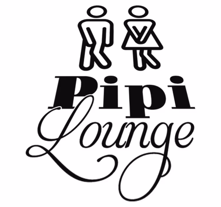 Alfombra vinílica baño pipi salón - TenVinilo