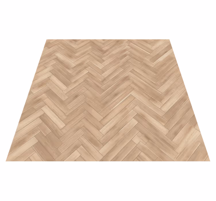 Alfombra vinílica dormitorio textura madera clara - TenVinilo