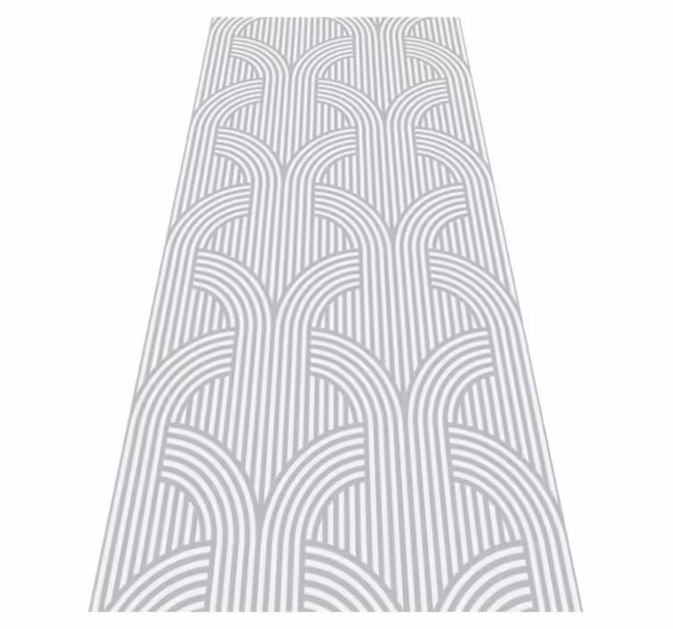 Alfombra vinílica dormitorio papel pintado gris minimalista - TenVinilo